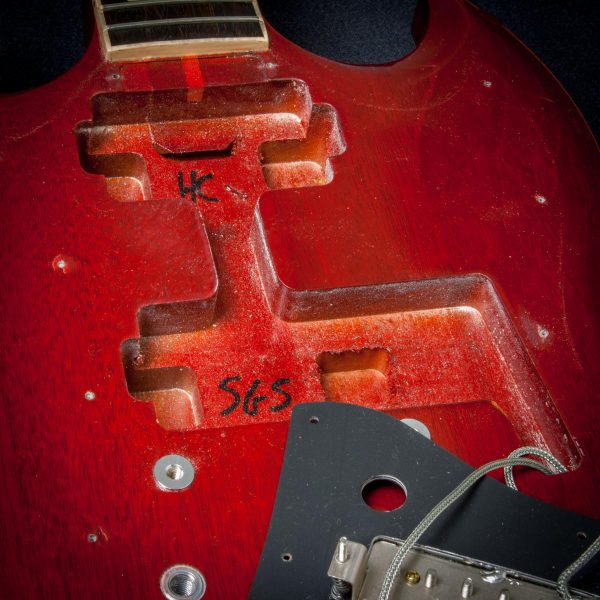 Inside Body Gibson SG Standard