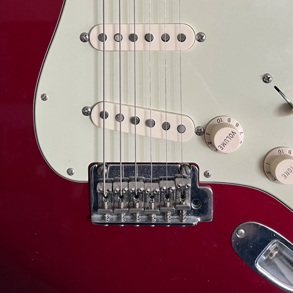 Fender Classic player 60s Candy Apple Red